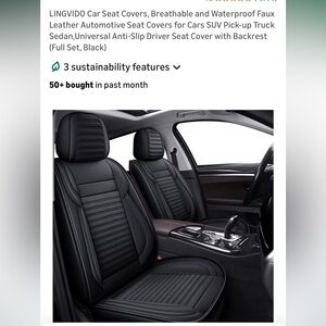 Black Car Seat Covers